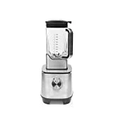 Princess 219500 Potente Batidora de 2000 W con jarra tritan de 2 litros libre de BPA, 6 programas automáticos, apta para picar hielo, Acero inoxidable