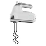 Cecotec Batidora de Varillas PowerTwist 500. 500 W de Potencia, 5 Niveles de Velocidad, Función Turbo, Diseño Ergonómico, Accesorios: Varillas batidoras, Garfios amasadores y Varilla de Globo