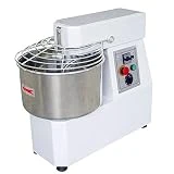 Cocinero Pro-Mezclador de masa Amasadora de alimentos para Cocina Comercial Universal Eléctrico Espiral Mezclador Fijo Tazón Serie para Pastelería Panadería