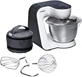 Bosch MUM54A00 900W - Robot de cocina, 3,9 L, 900 W, Negro/Plata/Blanco