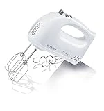 Severin HM 3820 Batidora Amasadora, 300 W, Blanco y Gris